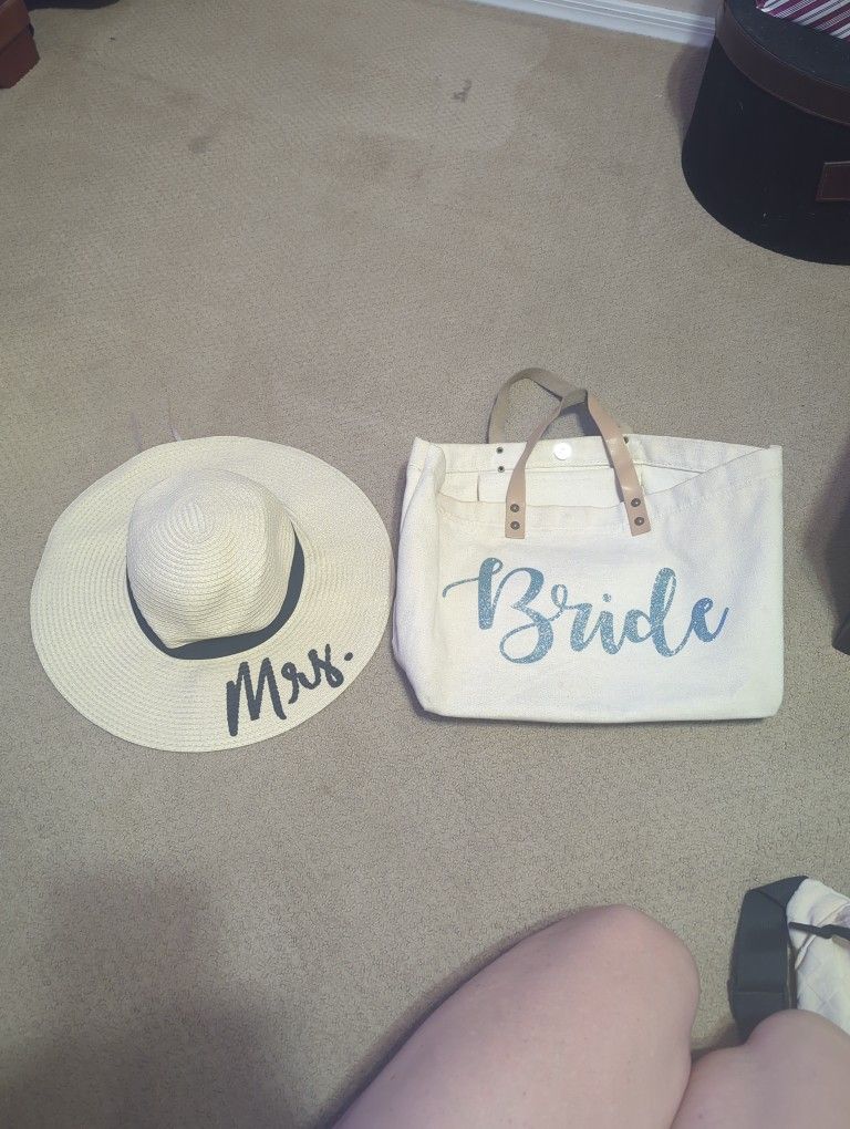 Bride Bag & Hat