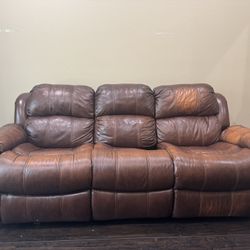 Flexsteel Leather Recliner  