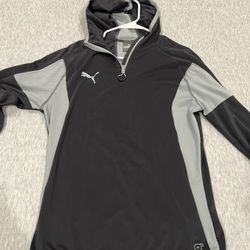 Running Puma Hoodie With Thumb Holes Medium