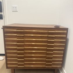 Crate And Barrel Drawer/filing Cabinet