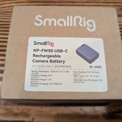 SmallRig NP-FW50 USB-C Rechargeable Camera Battery 