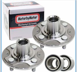 930456 Front Wheel Bearing and Hub Assembly with 4 Lugs Fits for 2001 - 2005 Honda Civic
