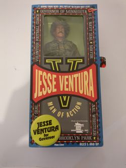 Jesse Ventura Man Of Action Doll In Camouflage