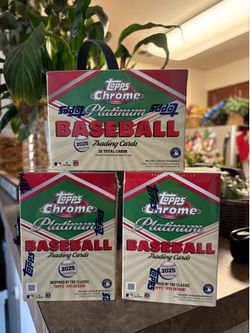Topps Chrome Platinum Baseball