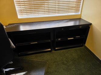 Under Desk used metal cabinets 2