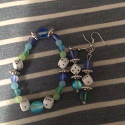 Homemade Earrings And Bracelet