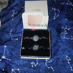 Tatwoo Sun And Moon Black And Silver 