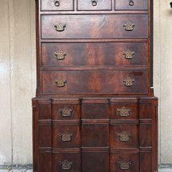 Beautiful vintage tallboy dresser