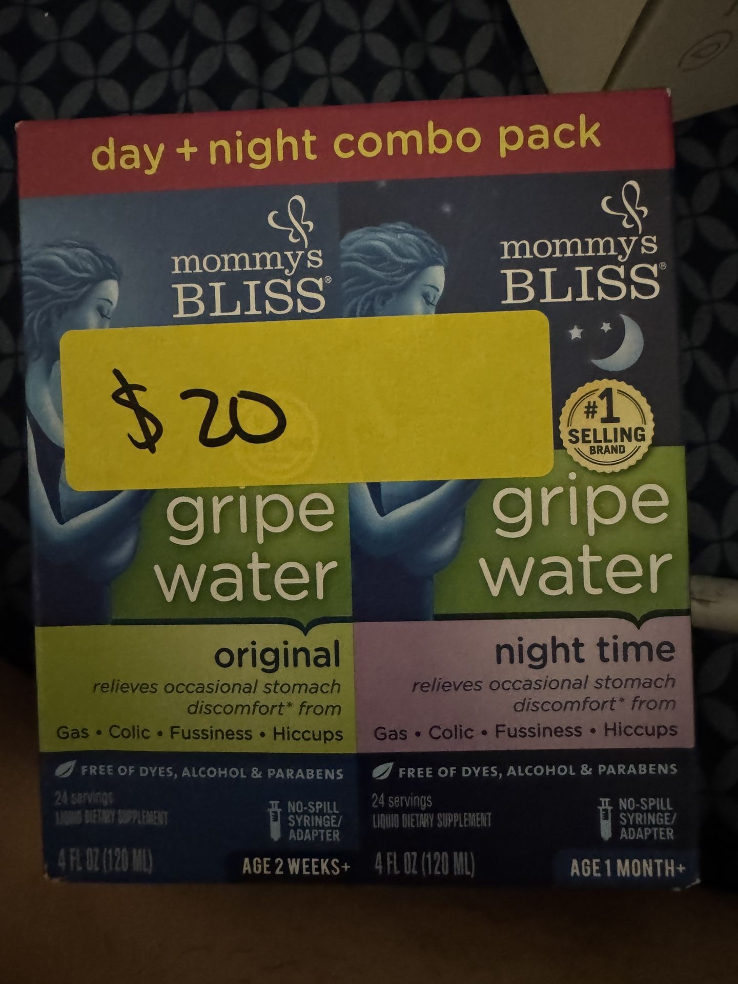 Mommy Bliss Gripe Water Day & Night