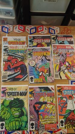 Web of spider-man comic books
