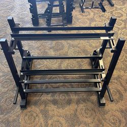 Steel Weight Rack, 1100:lbs Capacity 