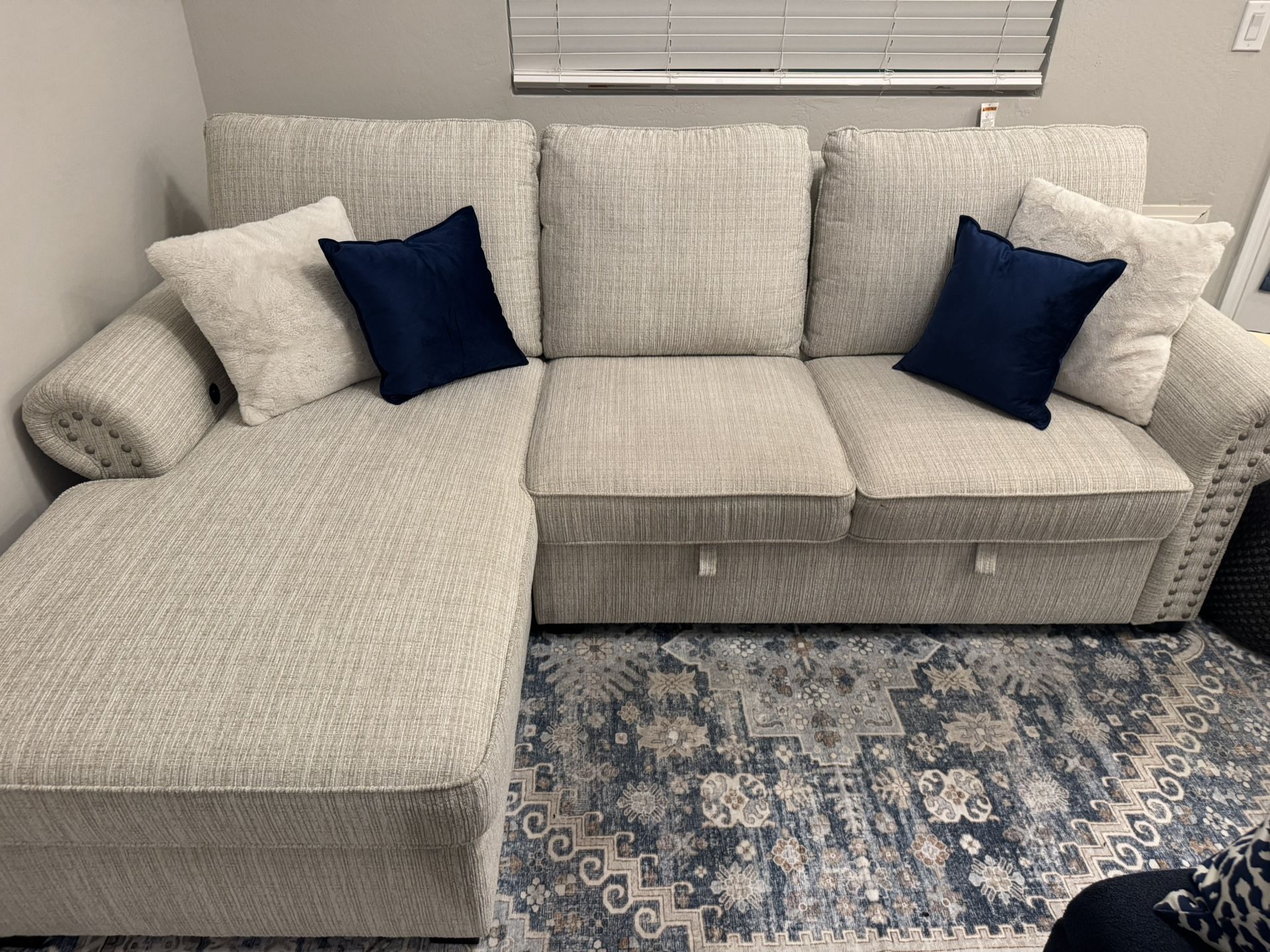 Reclining Couch With Storage