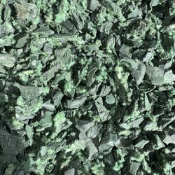 Green Rubber Playground Mulch
