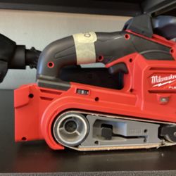 Milwaukee M18 Fuel Brushless Belt Sander (Tool-Only) $250