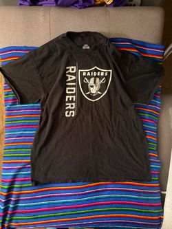 black Las Vegas Raiders t-shirt