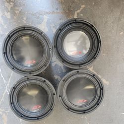 4 Alpine Type R 8 Inch Subs 