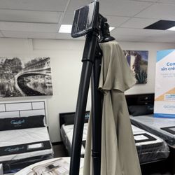 BRAND NEW Outdoor Cantilever Patio Umbrella With LED Lights