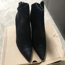 Calf hair Stilleto booties
