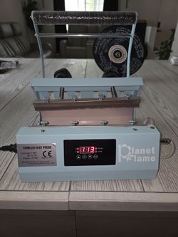 Tumbler heat press