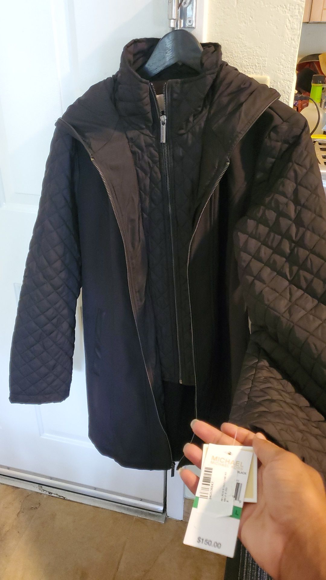 Michael Kors waterproof coat-Size L