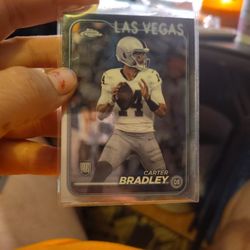 Topps Chrome NFL Football Card 2024