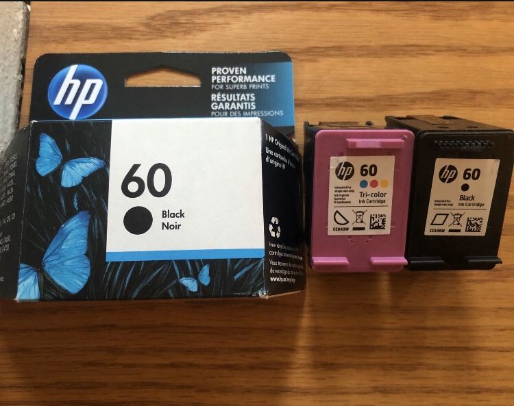 HP Printer Ink Black & Color