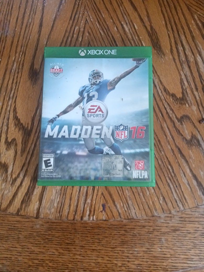 Madden 16 Xbox one