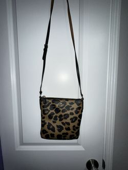 Coach Leopard Crossbody