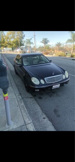Mercedes-Benz E-Class Black Sedan