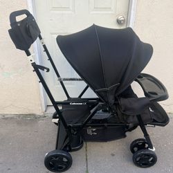JOOVY CABOSSE SIT N STAND DOUBLE STROLLER 