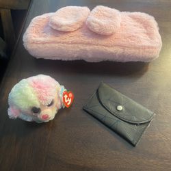 Pink Bunny Ni tengo Switch Case TY Poodle 