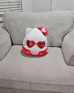 Hello Kitty Valentine Squishmallow Plush