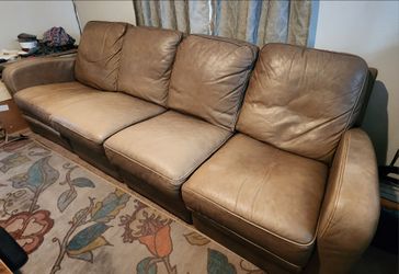 Dania Leather 2-Piece, 8ft. Sofa – High-End Quality at a Budget Price