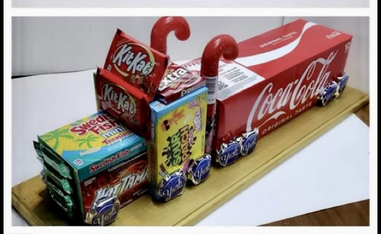 Trucks Made From Candy