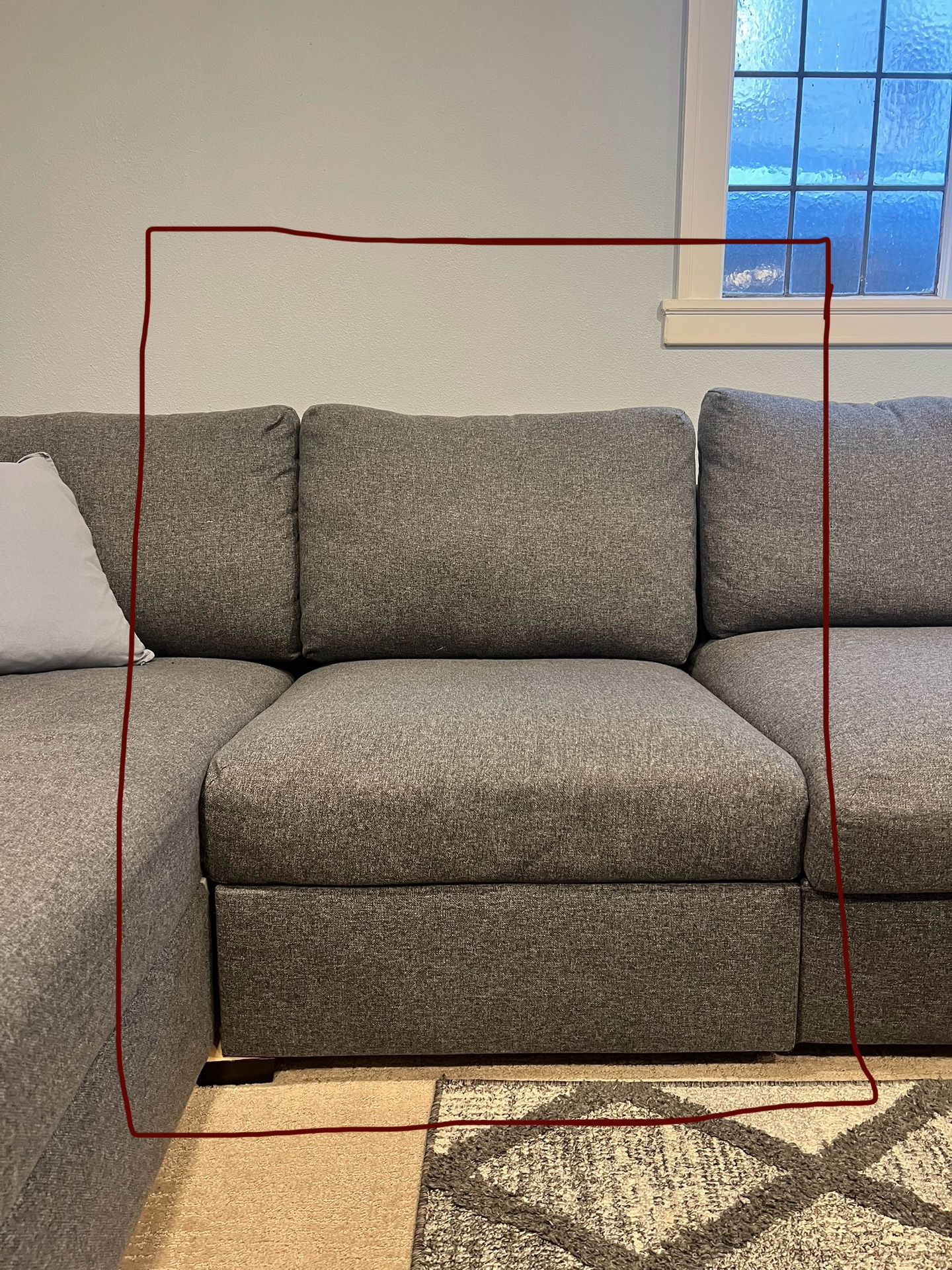 IKEA FINNALA 1-seat section, NOT the whole Sofa