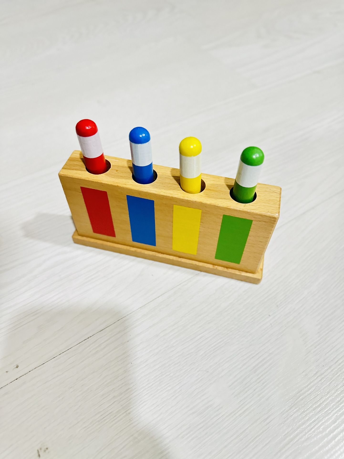 Montessori Pop Up Toys, toddlers, wooden