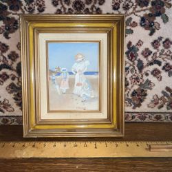 Oil Painting Signed P Svilicich 