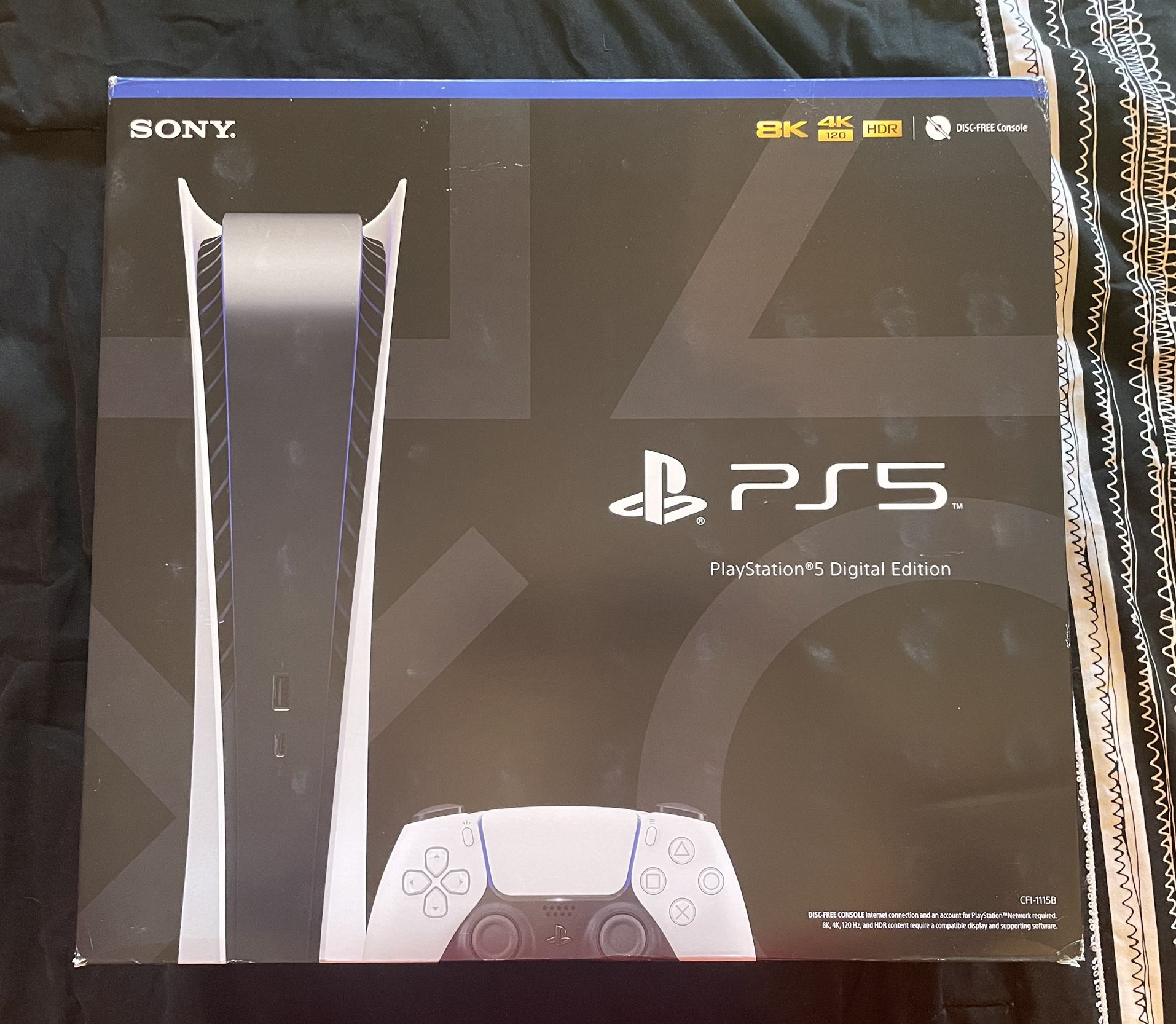 SONY PlayStation 5 Digital Edition Console ( Model CFI-1115B