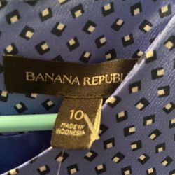 NWT Banana Republic Silk Size 10 Dress