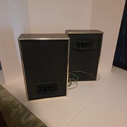 Vintage Air Suspension Audio System Bookshelf Speakers -Pair 
