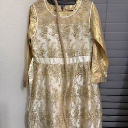 Girls Pretty Plus XL/18/1/2 Size Fancy 3 Pieces Dress