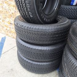 245/70/17 GENERAL (4 GOOD USED TIRES)