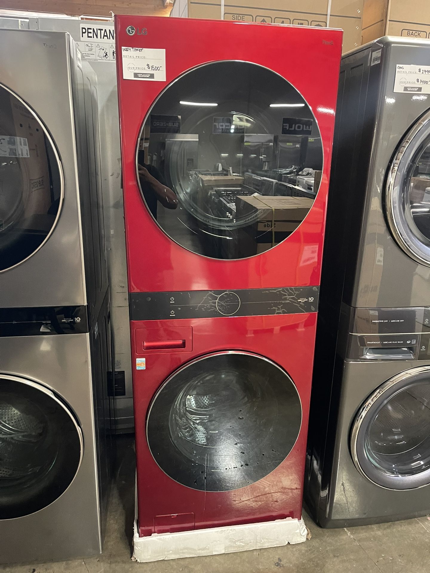 LG WASH TOWER
