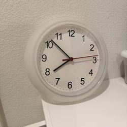 White Wall Clock