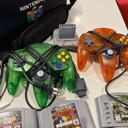 Nintendo 64 Fire Orange 