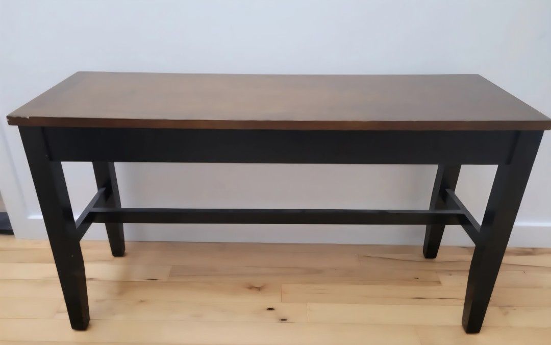 Wooden Seating Bench with Storage