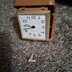 Vintage Westclox Travel Clock 1970