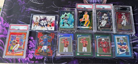 Sports card lot FS high end