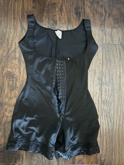 Premium Black Colombian Faja / High-Compression Shapewear Bodysuit – Size XL