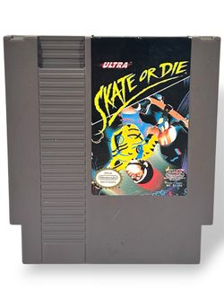 Nintendo NES Skate Or Die Tested Working Authentic Ultra Games Retro Video Game